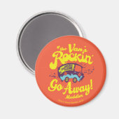 Mysteriemaschine "Wenn der Van's Rockin'.." Magnet (Vorderseite/Rückseite)