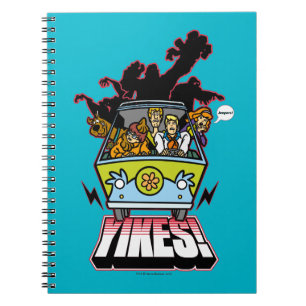 Mysteriemaschine "Yikes"! grafisch Notizblock