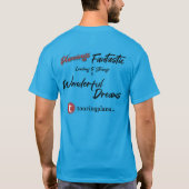 Mysterien und Magie - leichtes Thema T-Shirt (Rückseite)