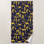 Mysteries of Egypt Strandtuch (Vorderseite)