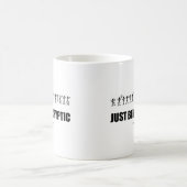Mysteriös gerade seiend kaffeetasse (Mittel)