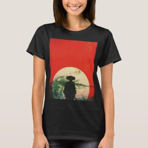 Mysteriös Japanisch Samurai T-Shirt