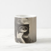 Mysteriös maskierte Lady Countess Castiglione Kaffeetasse (Mittel)