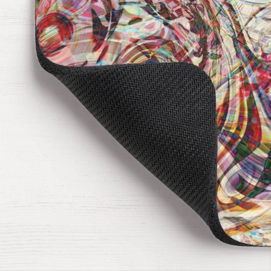 Mysteriöse Abstrakte Wirbel Mousepad (Ecke)