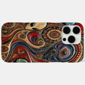 Mysteriöse Alien Begegnung in lebendiger kosmische Case-Mate iPhone Hülle (Rückseite (Horizontal))