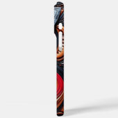 Mysteriöse Alien in einer kosmischen Landschaft Case-Mate iPhone Hülle (Rückseite / Links)