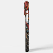 Mysteriöse Alien Kunsthandwerk durch kosmische Kun Case-Mate iPhone Hülle (Rückseite / Links)