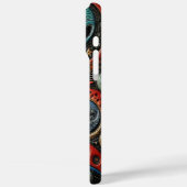 Mysteriöse Alien Muster in kosmischem Design Case-Mate iPhone Hülle (Rückseite / Links)