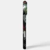 Mysteriöse Alien Präsenz in kosmischer Kunst Case-Mate iPhone Hülle (Rückseite / Rechts)