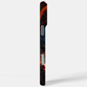 Mysteriöse Alien Präsenz in lebendiger kosmischer Case-Mate iPhone Hülle (Rückseite / Rechts)