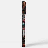 Mysteriöse Außerirdischen, die mit kosmischen Elem Case-Mate iPhone Hülle (Rückseite / Rechts)