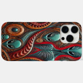 Mysteriöse Außerirdischen, die mit kosmischen Elem Case-Mate iPhone Hülle (Rückseite (Horizontal))