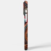 Mysteriöse Außerirdischen, die mit kosmischen Elem Case-Mate iPhone Hülle (Rückseite / Links)