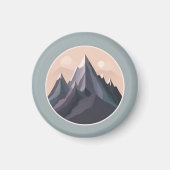 Mysteriöse Berge Magnet (Vorne)