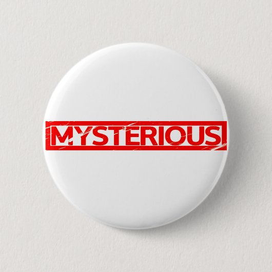 Mysteriöse Briefmarke Button (Vorderseite)