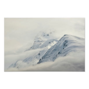 Mysteriöse Chugach Peaks Fotodruck