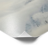 Mysteriöse Chugach Peaks Fotodruck (Ecke)