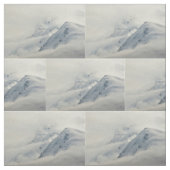 Mysteriöse Chugach Peaks Stoff (Muster)