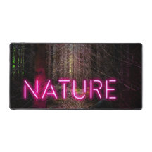 Mysteriöse Fichtenwälder Natur Neon magenta
