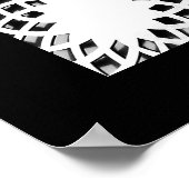 Mysteriöse Gedanken Poster (Ecke)