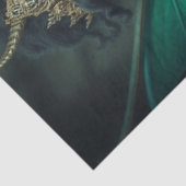 Mysteriöse Gothic Dragon Fairy Seidenpapier (Ausschnitt)