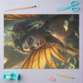 Mysteriöse Gothic Dragon Fairy Seidenpapier (Basteln)