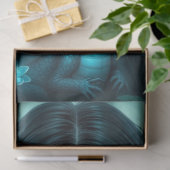 Mysteriöse Gothic Dragon Fairy Seidenpapier (Geschenk)