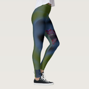 Mysteriöse Herzenskunst Design dunkle, mickrige Fa Leggings