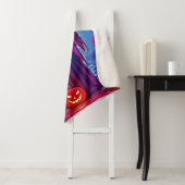 Mysteriöse Hexe im verzauberten Holzdesign Sherpadecke (Beispiel)