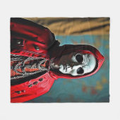 Mysteriöse Kapuze Fleecedecke (Vorderseite (Horizontal))