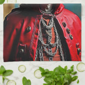 Mysteriöse Kapuze Geschirrtuch (Gefaltet)