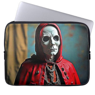 Mysteriöse Kapuze Laptopschutzhülle