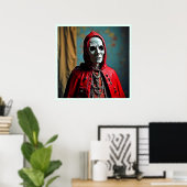 Mysteriöse Kapuze Poster (Heimbüro)