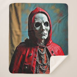 Mysteriöse Kapuze Sherpadecke