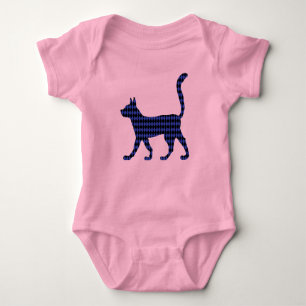 Mysteriöse Katze Baby Strampler