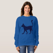 Mysteriöse Katze Sweatshirt (Vorne ganz)