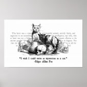 Mysteriöse Katzen Poster (Vorne)