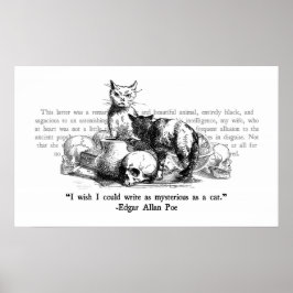 Mysteriöse Katzen Poster