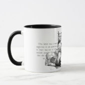 Mysteriöse Katzen Tasse (Links)