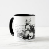 Mysteriöse Katzen Tasse (Vorderseite Links)