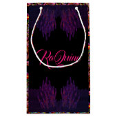 Mysteriöse Masquerade Ball Schönheitsmaske Kleine Geschenktüte (Rückseite)