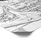 Mysteriöse Sea Poster Print (Ecke)