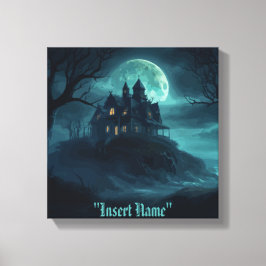 Mysteriöse Seebühne Leinwanddruck