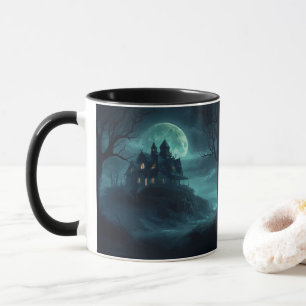 Mysteriöse Seebühne Tasse