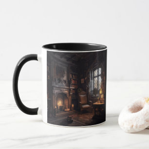 Mysteriöse Seebühne Tasse