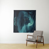 Mysteriöse Seebühne Wandteppich (Beispiel (Horizontal))