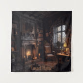 Mysteriöse Seebühne Wandteppich (Vorderseite)