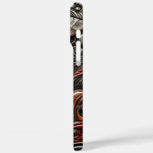 Mysteriöse UFO Begegnung in einer Himmelslandschaf Case-Mate iPhone Hülle (Rückseite / Links)