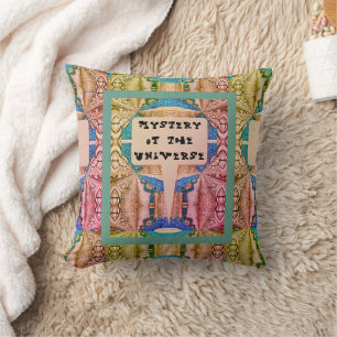 Mysteriöse Universum Psychedelic Retro Kissen