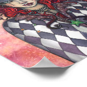 Mysteriöser Circus Mad Hatter Girl Molly Harrison Poster (Ecke)